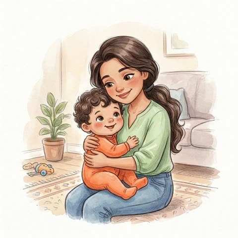 Portada del cuento Mamá